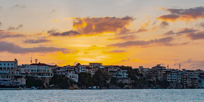 Mombasa coastline