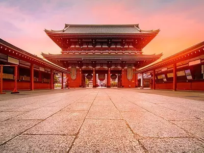 Senso-ji Temple in Asakusa, Tokyo