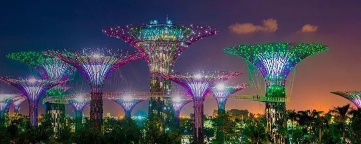 Gardens by the Bay in Singapore