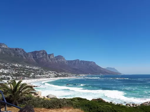 The coast at Cape Town