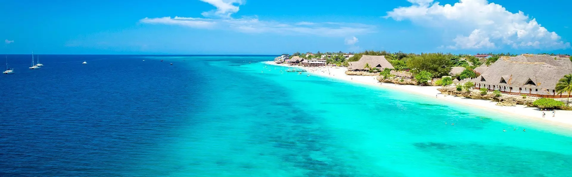 Beautiful beach in the Indian Ocean
