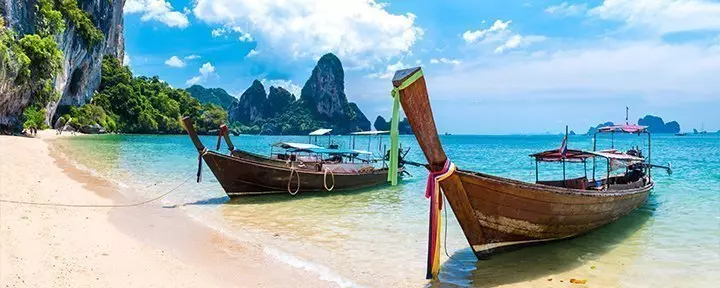 Railey beach by Krabi, Thailand