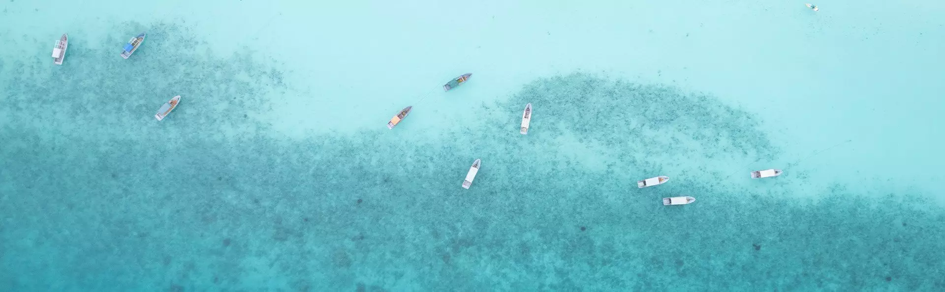 View of boats in Zanzibar’s waters