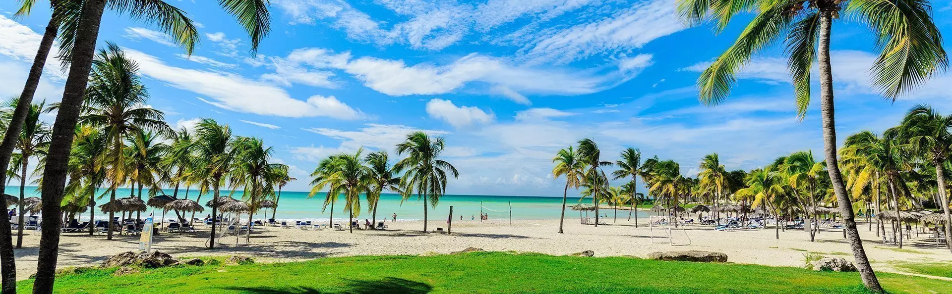 Vardero beach in Cuba