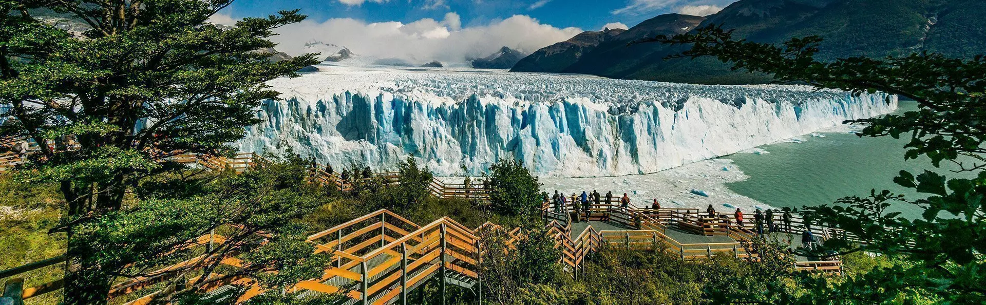 Perito Moreno Glacier on a sunny day, Patagonia, Argentina