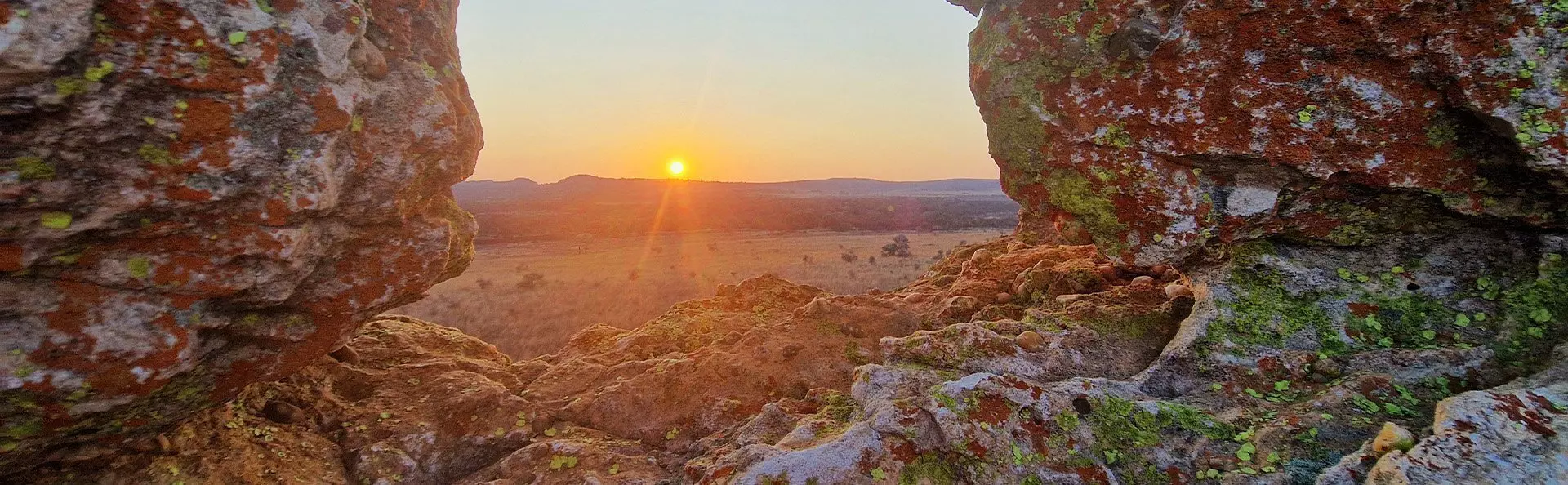 Sunset in Isalo National Park in Madagascar